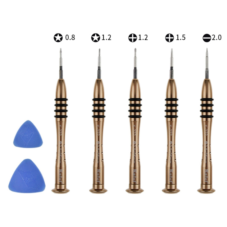 Kaisi K-5222 7 in 1 Plastic Opening Pick + Precision Screwdriver Set Tablet PC Cell Phone Repair Kit My Store