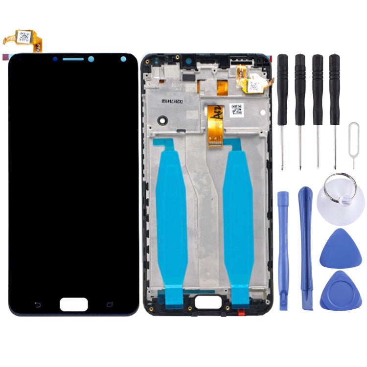 LCD Screen and Digitizer Full Assembly with Frame for Asus Zenfone 4 Max ZC554KL X00ID