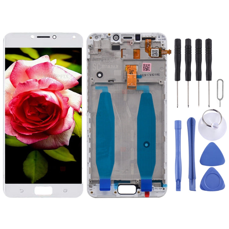 LCD Screen and Digitizer Full Assembly with Frame for Asus Zenfone 4 Max ZC554KL X00ID