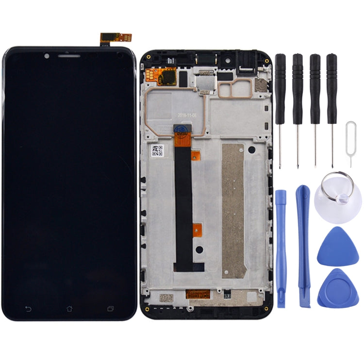 LCD Screen and Digitizer Full Assembly with Frame for Asus Zenfone 3 Max ZC553KL / X00D My Store