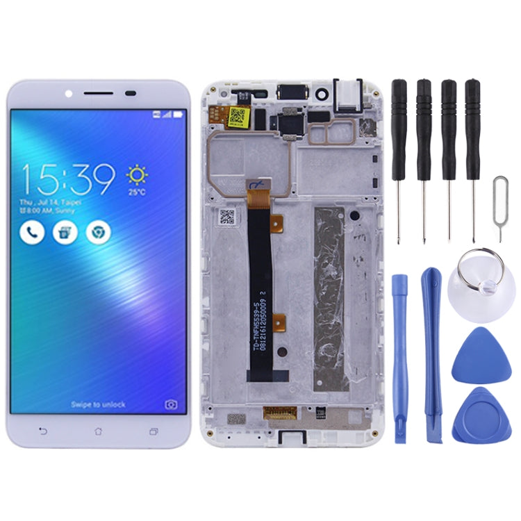 LCD Screen and Digitizer Full Assembly with Frame for Asus Zenfone 3 Max ZC553KL / X00D My Store