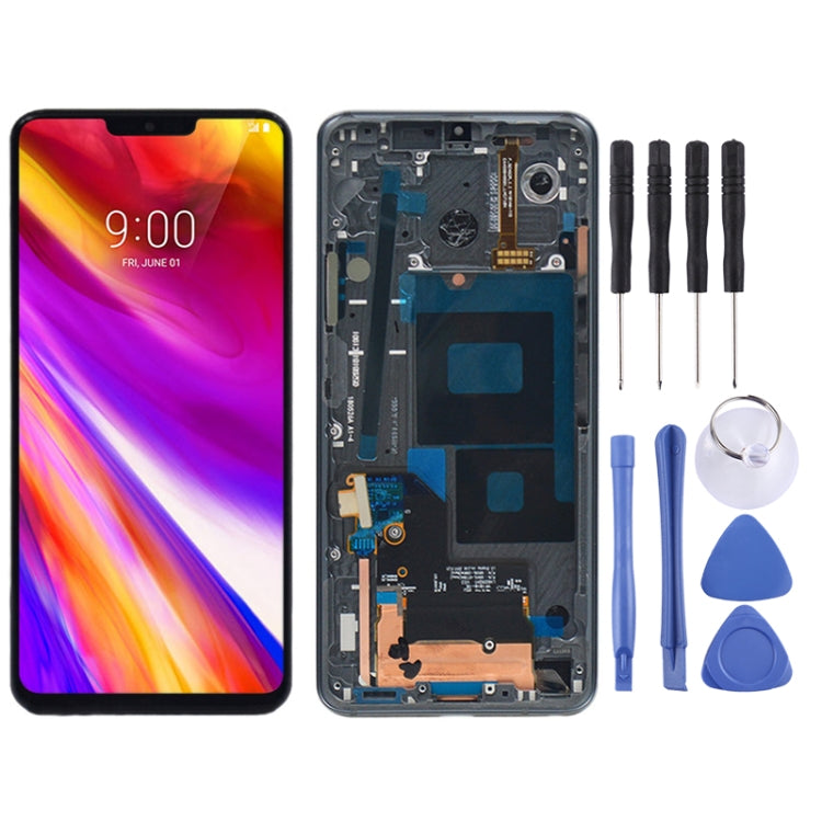 LCD Screen and Digitizer Full Assembly with Frame for LG G7 ThinQ / G710 G710EM G710PM G710VMP My Store