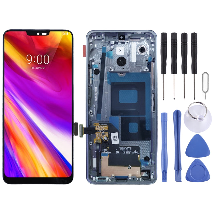 LCD Screen and Digitizer Full Assembly with Frame for LG G7 ThinQ / G710 G710EM G710PM G710VMP My Store