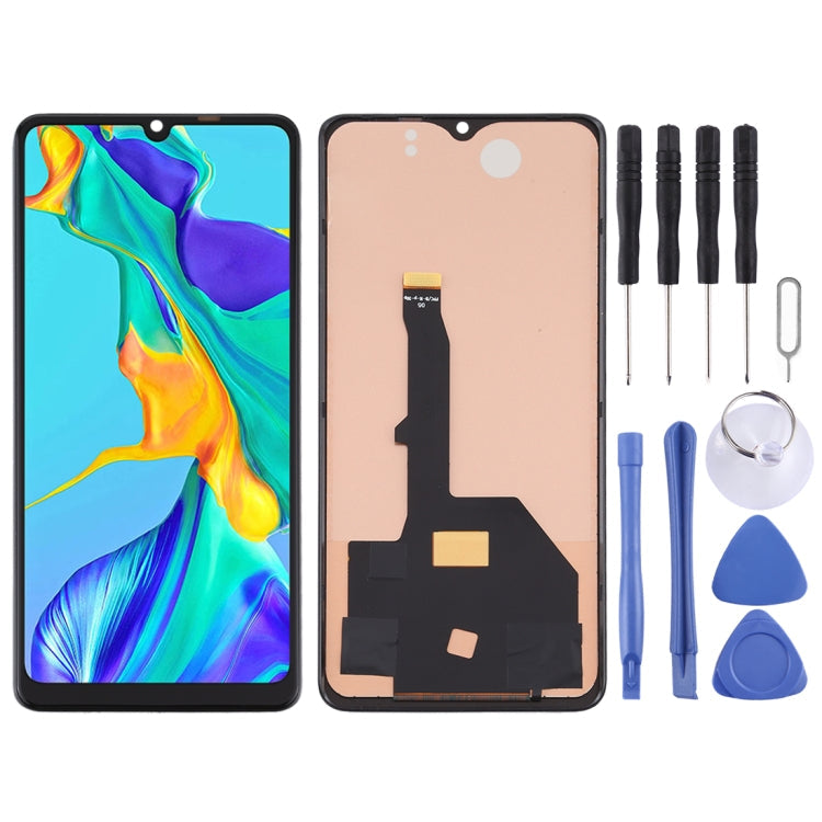 TFT Material LCD Screen and Digitizer Full Assembly (Not Supporting Fingerprint Identification) for Huawei P30 Pro