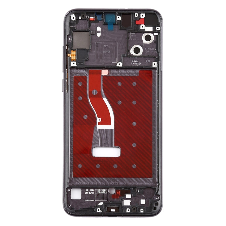 Front Housing LCD Frame Bezel Plate with Side Keys for Huawei Nova 4