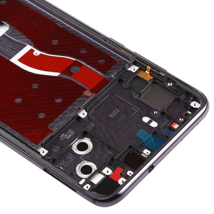 Front Housing LCD Frame Bezel Plate with Side Keys for Huawei Nova 4