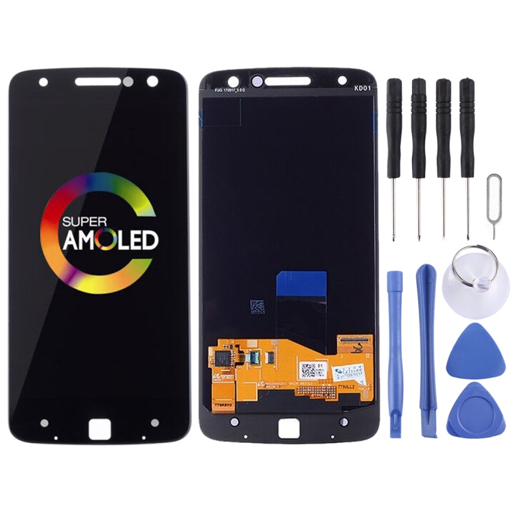 LCD Screen and Digitizer Full Assembly for Motorola Moto Z Droid / Moto Z XT1650-01 XT1650-03