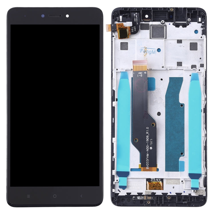 LCD Screen and Digitizer Full Assembly with Frame for Xiaomi Redmi Note 4X