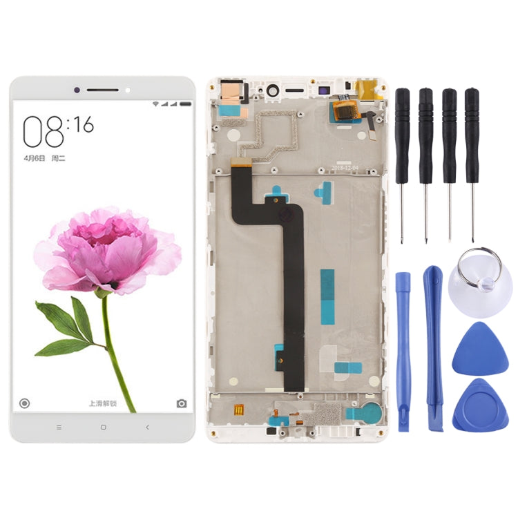 LCD Screen and Digitizer Full Assembly with Frame for Xiaomi Mi Max