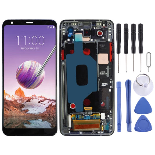 LCD Screen and Digitizer Full Assembly with Frame for LG Stylo 4 / Q Stylo 4 / Q710 / Q710MS / Q710CS