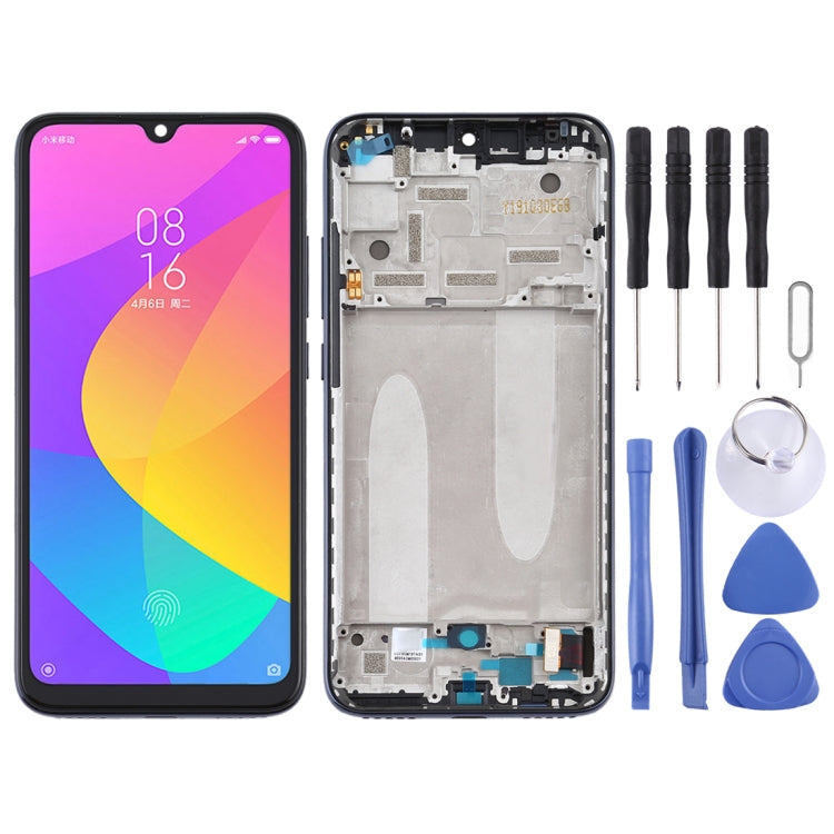 Original LCD Screen and Digitizer Full Assembly with Frame for Xiaomi Mi CC9e / Mi A3