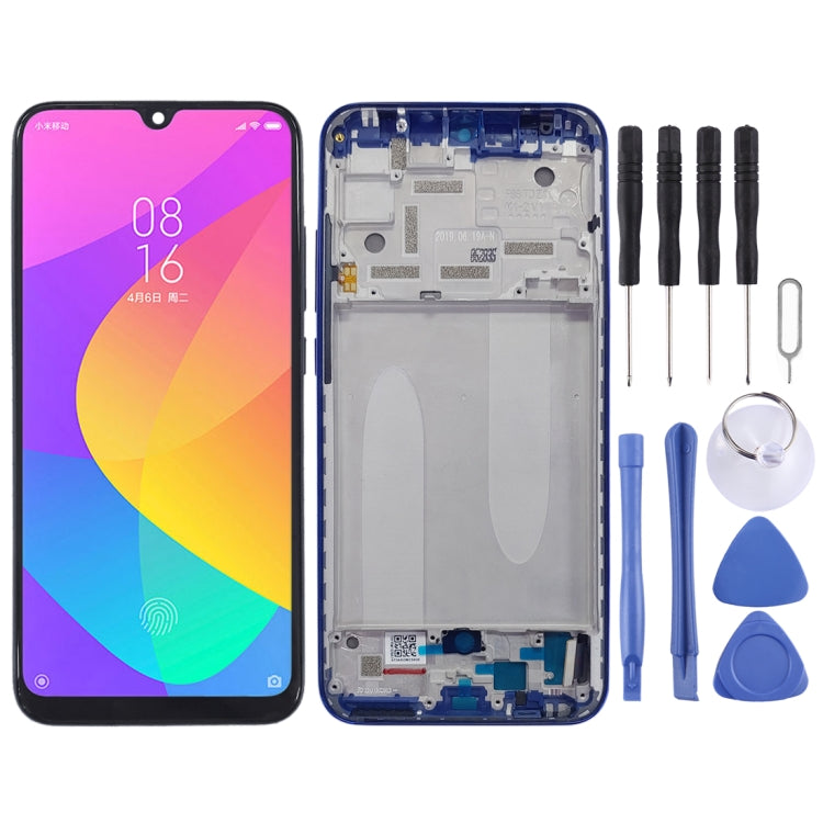 Original LCD Screen and Digitizer Full Assembly with Frame for Xiaomi Mi CC9e / Mi A3