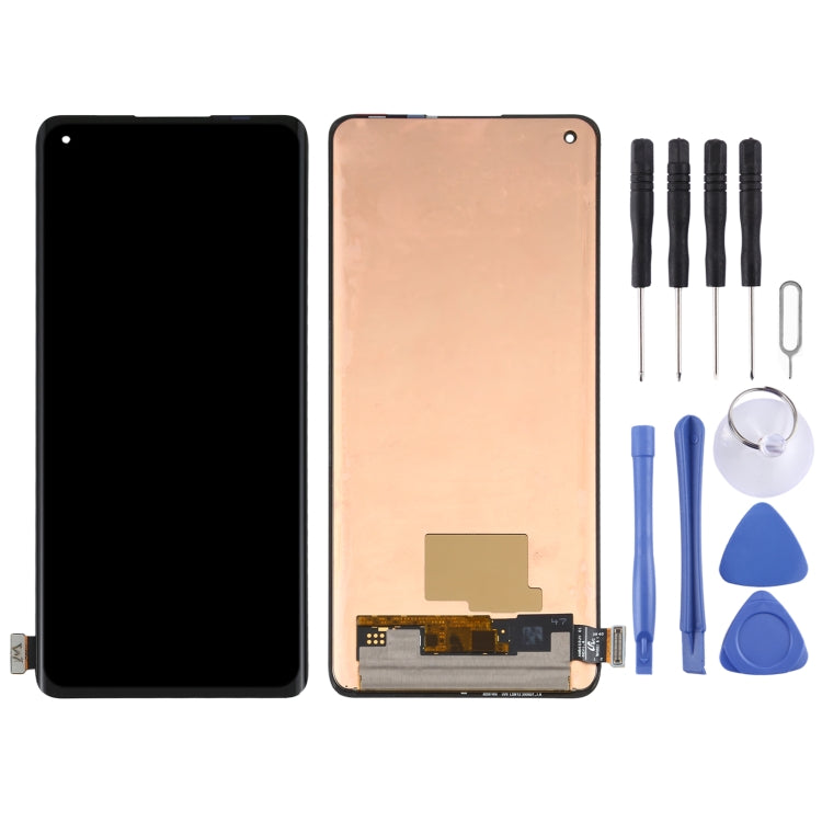 Original AMOLED Material LCD Screen and Digitizer Full Assembly for OPPO Reno 3 Pro 5G / Find X2 Neo CPH2009