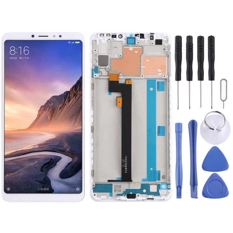 LCD Screen and Digitizer Full Assembly with Frame for Xiaomi Mi Max 3 My Store