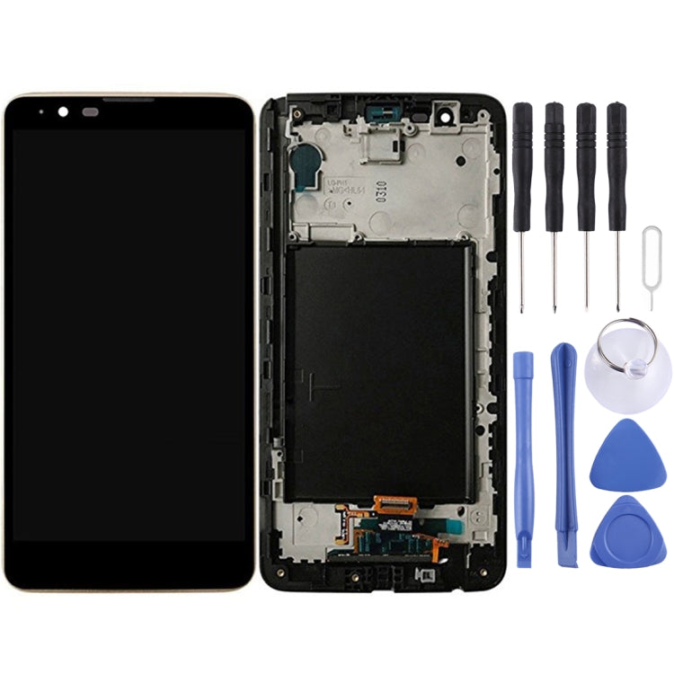 LCD Screen and Digitizer Full Assembly with Frame for LG Stylus 2 / K520