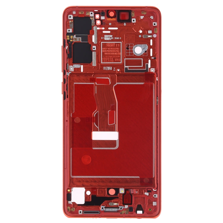 Front Housing LCD Frame Bezel Plate with Side Keys for Huawei P30