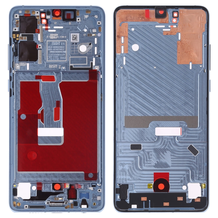 Front Housing LCD Frame Bezel Plate with Side Keys for Huawei P30