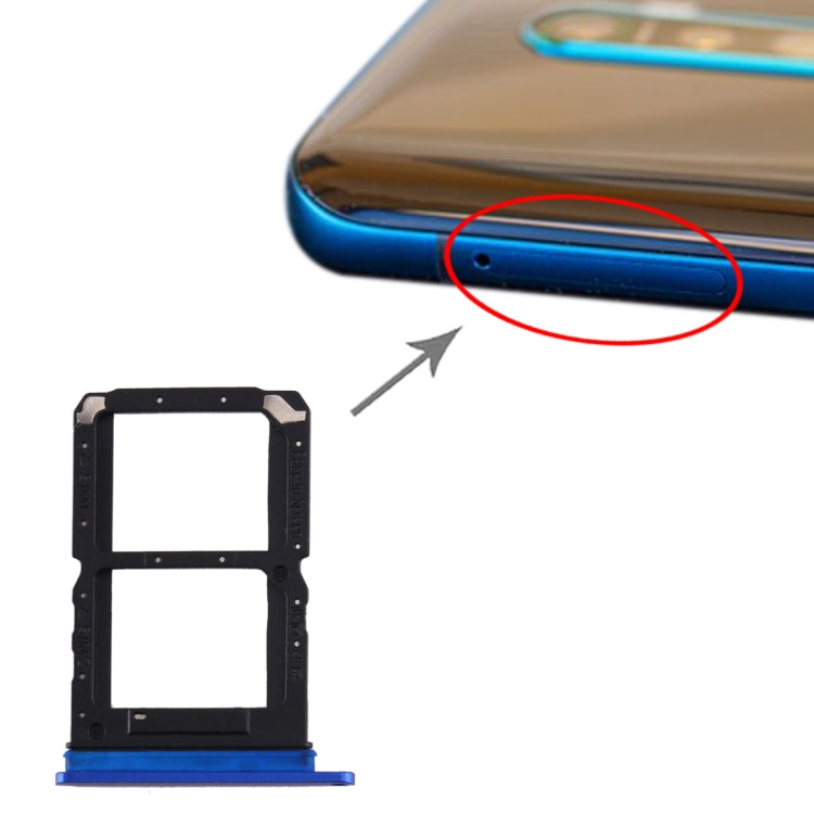 For OPPO Reno Ace SIM Card Tray + SIM Card Tray My Store