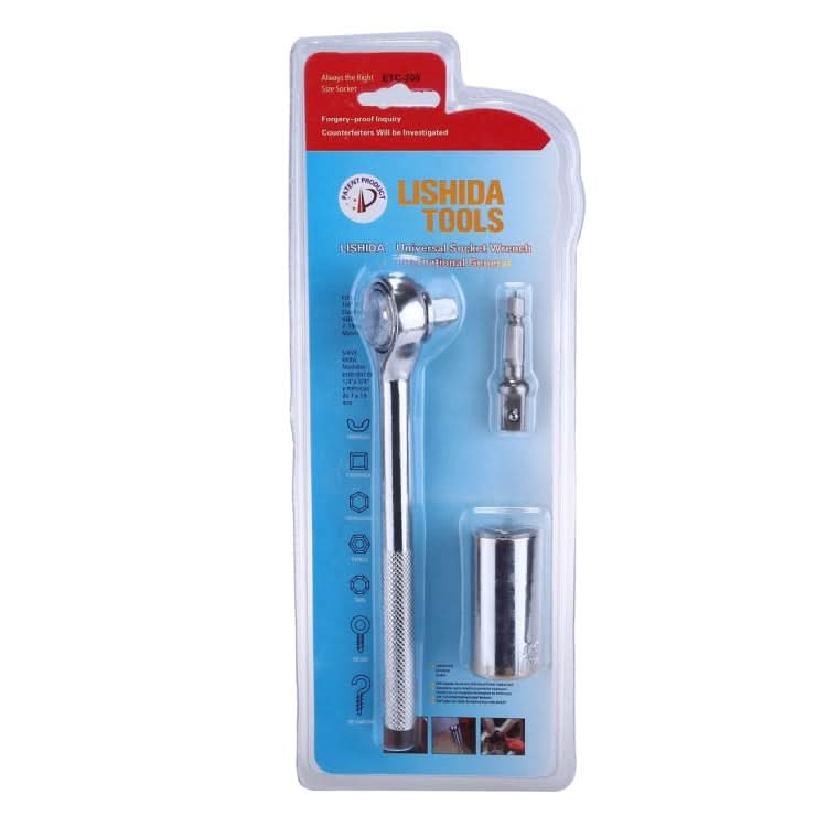 3 in 1 Multi-function Universal Socket Wrench Power Drill Adapter Hand Tools Set-Reluova