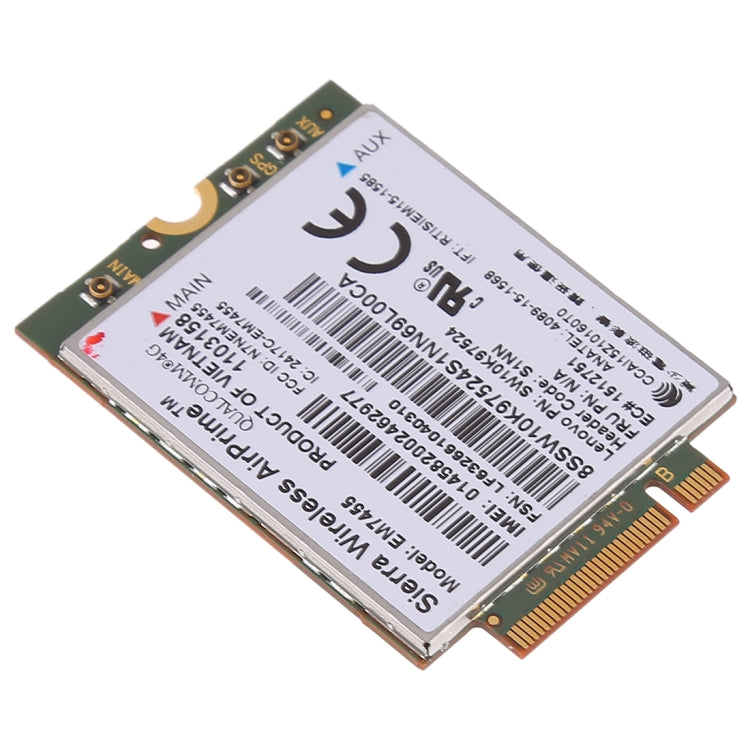 EM7455 Sierra Wireless FDD/TDD LTE Cat6 4G Module, 4G CARD for Lenovo laptop ThinkPad P50 P50S P40 Yoga L460 T460 T460P T460S