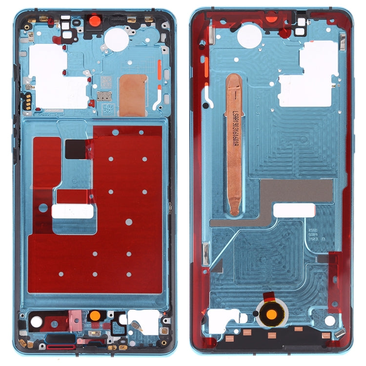 Front Housing LCD Frame Bezel Plate with Side Keys for Huawei P30 Pro My Store