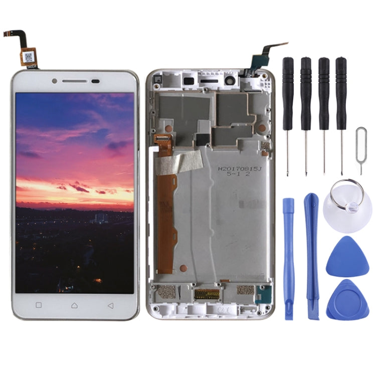 LCD Screen and Digitizer Full Assembly with Frame for Lenovo Vibe K5 A6020A40