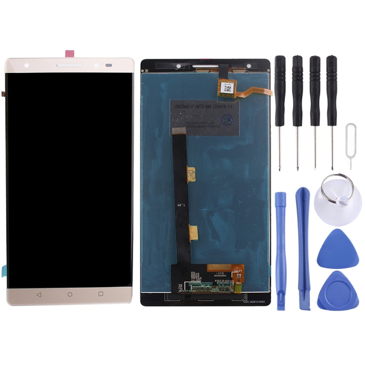 LCD Screen and Digitizer Full Assembly for Lenovo Phab 2 Plus