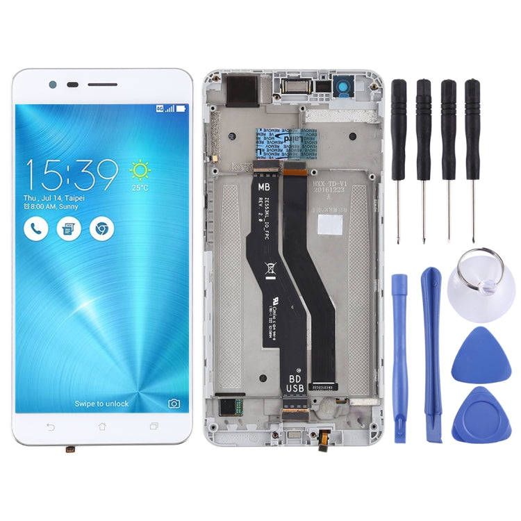 LCD Screen and Digitizer Full Assembly with Frame for Asus Zenfone 3 Zoom ZE553KL My Store