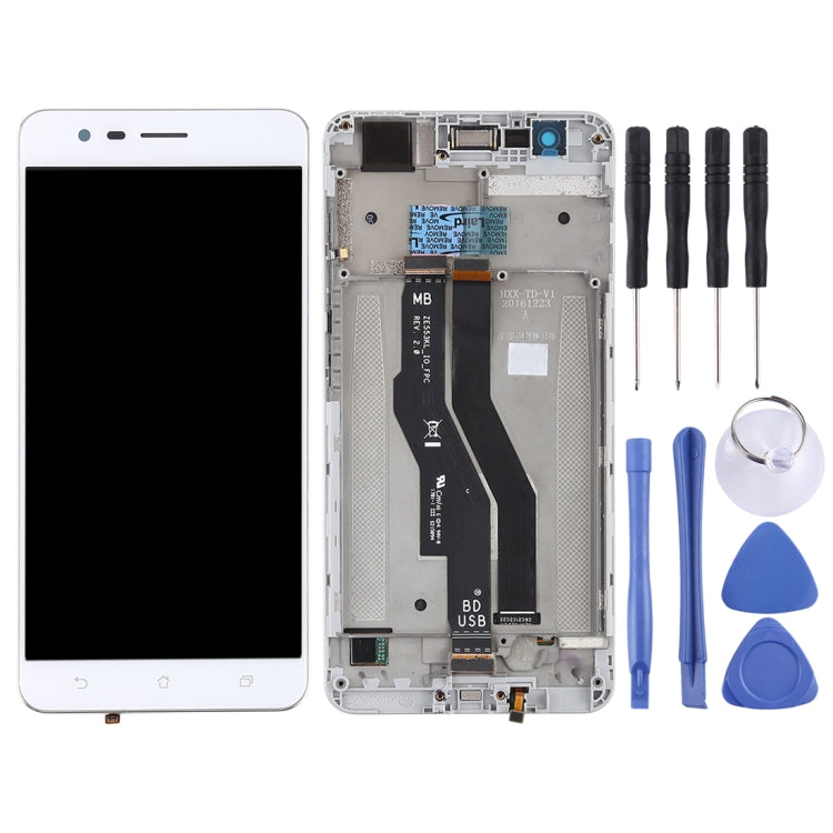 LCD Screen and Digitizer Full Assembly with Frame for Asus Zenfone 3 Zoom ZE553KL My Store