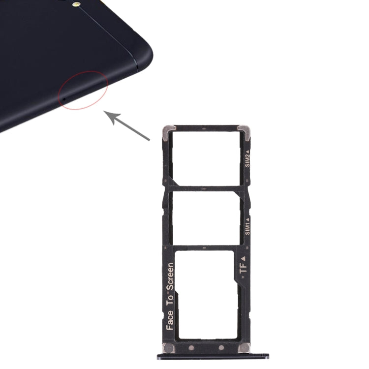 2 SIM Card Tray + Micro SD Card Tray for Asus Zenfone 4 Max ZC554KL-Reluova