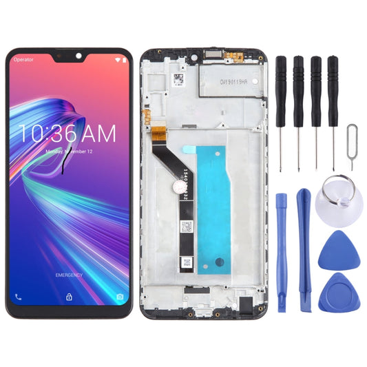 LCD Screen and Digitizer Full Assembly with Frame for Asus Zenfone Max Pro (M2) ZB631KL