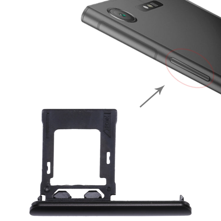 SIM / Micro SD Card Tray, Double Tray for Sony Xperia XZ1 My Store