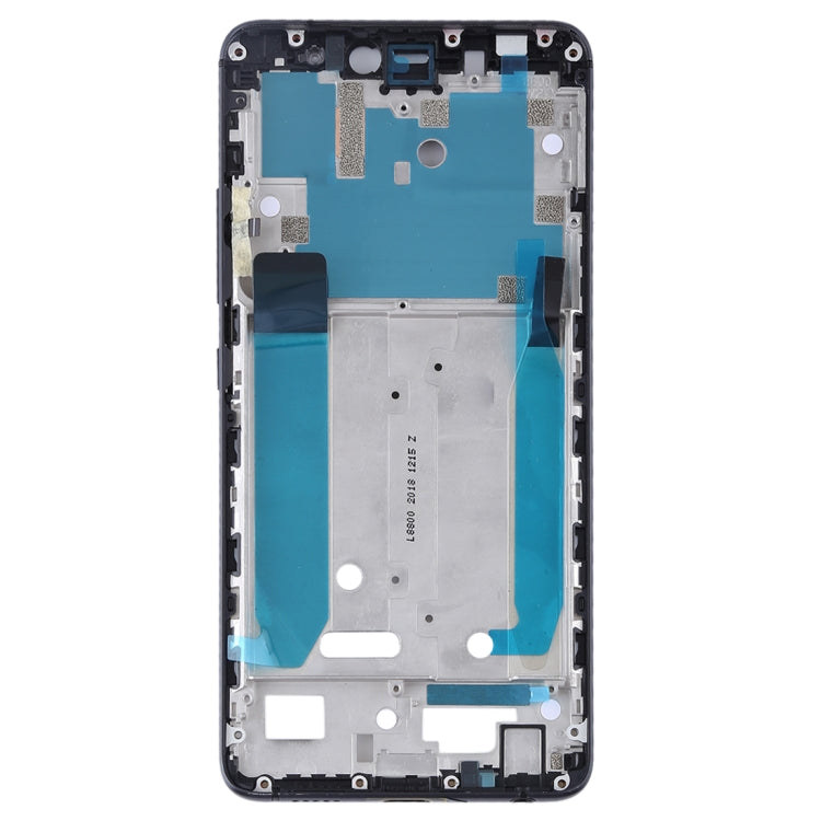 Front Housing LCD Frame Bezel Plate with Side Keys for BQ Aquaris X2 / X2 Pro