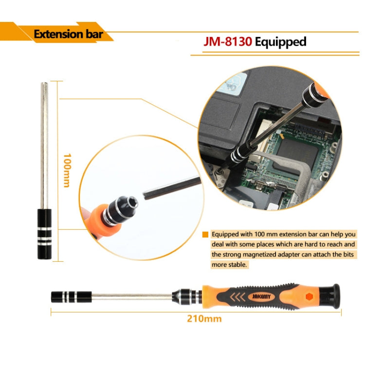 JAKEMY JM-8130 45 in 1 Interchangeable Magnetic Precision Screwdriver Set My Store