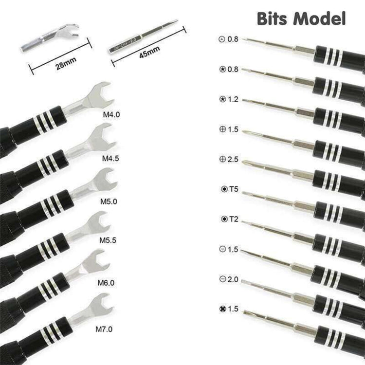 JAKEMY JM-8158 34 in 1 Multipurpose Screwdriver Set Hardware Repair Tool