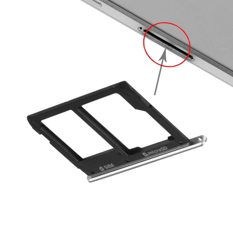 For Galaxy A9(2016) / A9000 SIM Card Tray and Micro SD Card Tray My Store