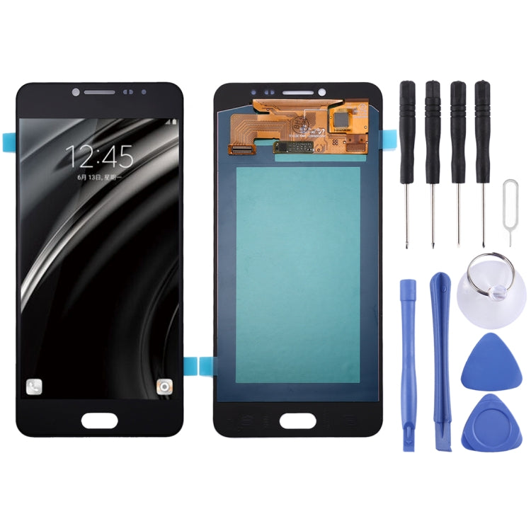 Oled Material LCD Screen and Digitizer Full Assembly for Galaxy C7 My Store