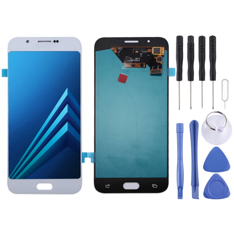 Oled Material LCD Screen and Digitizer Full Assembly for Galaxy A8 My Store