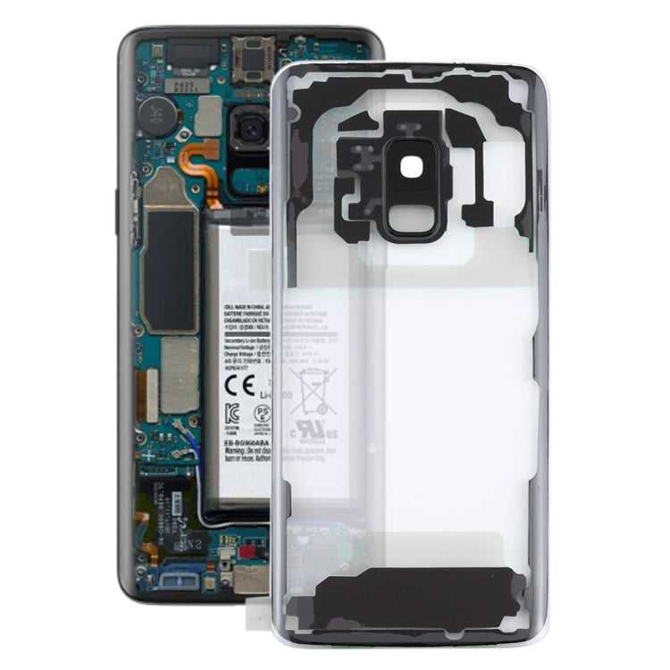 For Samsung Galaxy S9 G960F G960F/DS G960U G960W G9600 Transparent Battery Back Cover with Camera Lens Cover My Store