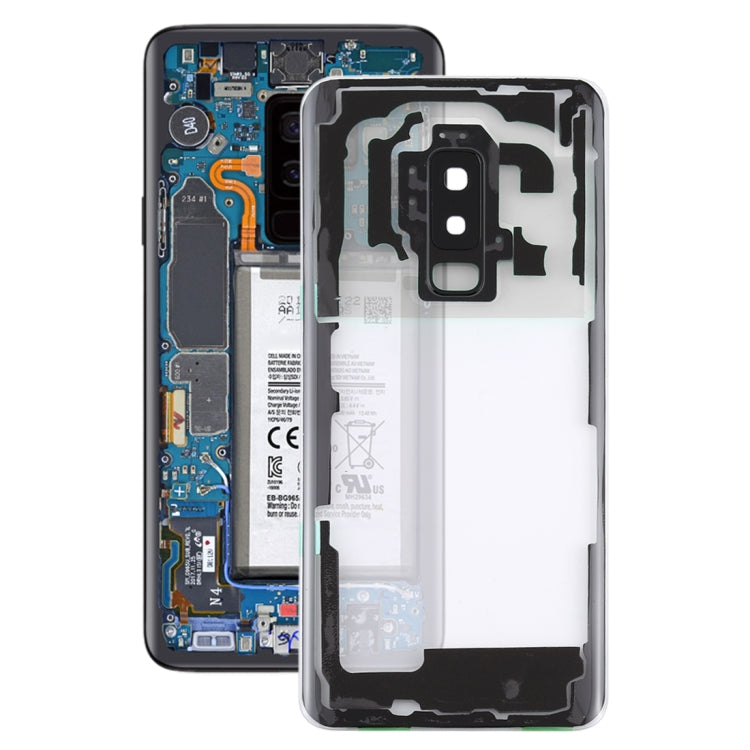 For Samsung Galaxy S9+ / G965F G965F/DS G965U G965W G9650 Transparent Battery Back Cover with Camera Lens Cover My Store