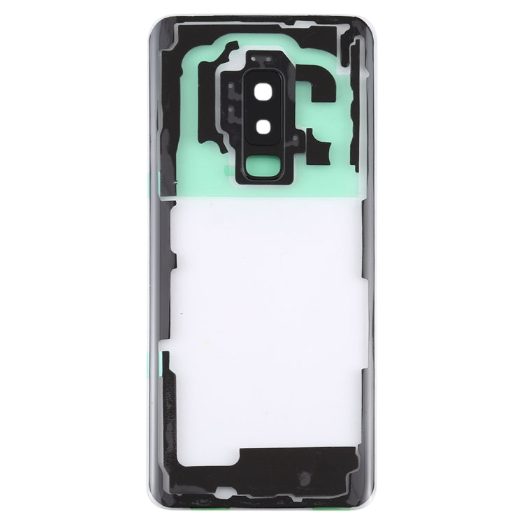 For Samsung Galaxy S9+ / G965F G965F/DS G965U G965W G9650 Transparent Battery Back Cover with Camera Lens Cover