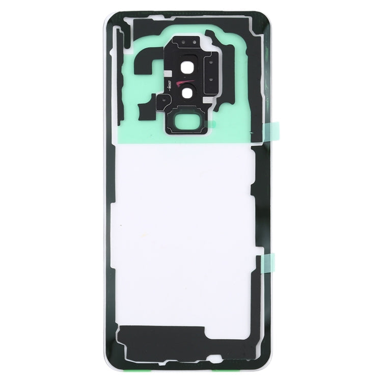 For Samsung Galaxy S9+ / G965F G965F/DS G965U G965W G9650 Transparent Battery Back Cover with Camera Lens Cover