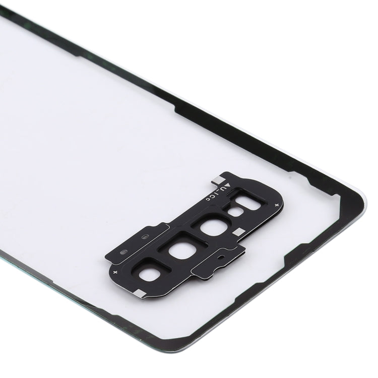 For Samsung Galaxy S10+ SM-G9750 G975F Transparent Battery Back Cover with Camera Lens Cover