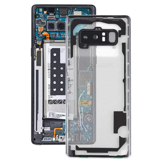 For Samsung Galaxy Note 8 / N950F N950FD N950U N950W N9500 N950N Transparent Battery Back Cover with Camera Lens Cover My Store