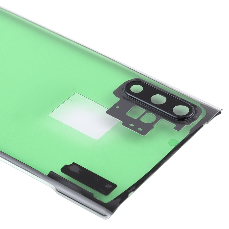 For Samsung Galaxy Note 10+ N975 N9750 Transparent Battery Back Cover with Camera Lens Cover