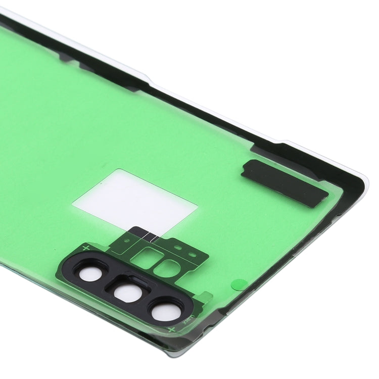 For Samsung Galaxy Note 10+ N975 N9750 Transparent Battery Back Cover with Camera Lens Cover