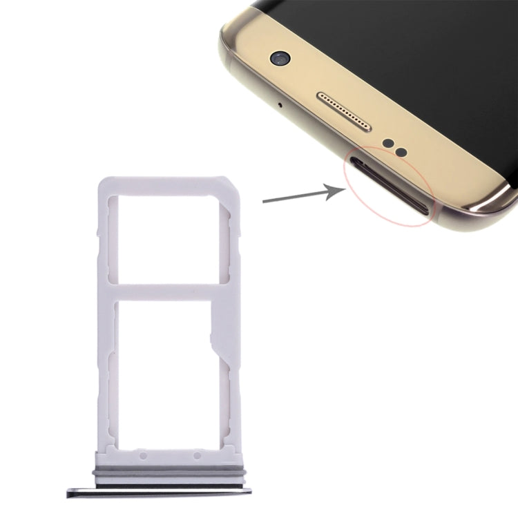 For Galaxy S7 Edge 2 SIM Card Tray / Micro SD Card Tray My Store