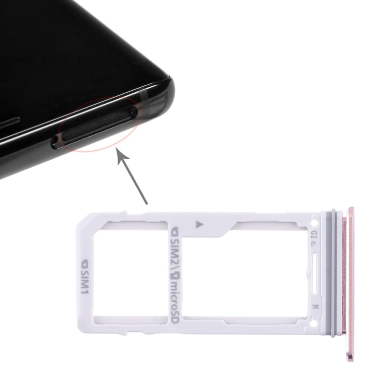 For Galaxy Note 8 2 SIM Card Tray / Micro SD Card Tray My Store