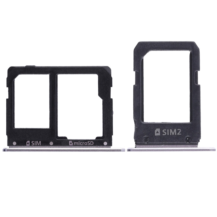 For Galaxy A5108 / A7108 2 SIM Card Tray + Micro SD Card Tray