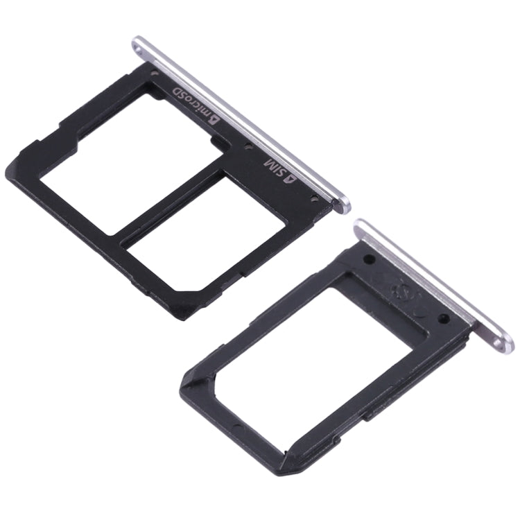 For Galaxy A5108 / A7108 2 SIM Card Tray + Micro SD Card Tray